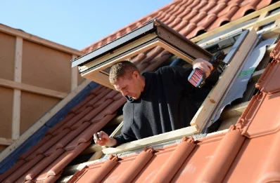 Pose de fenêtres de toit Velux à Gelles